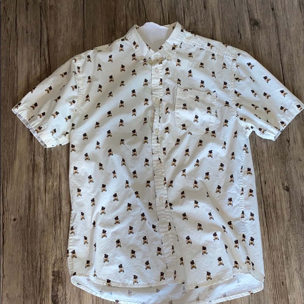 Men’s Forever 21 Short Sleeve Button Down